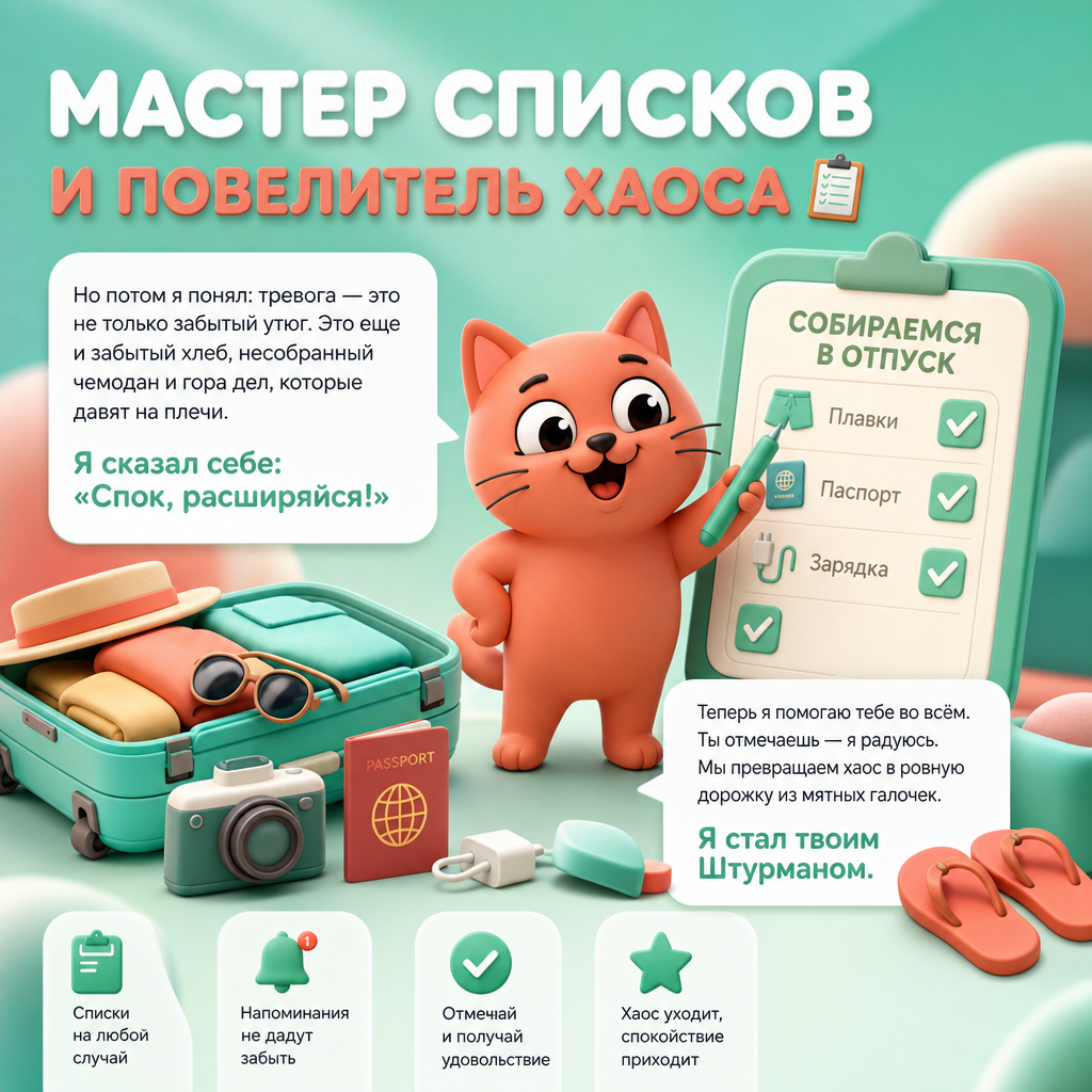 Глава 2: Мастер списков и повелитель хаоса